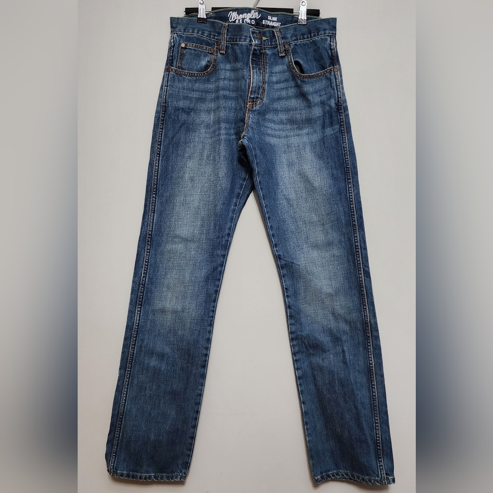 Wrangler Slim Straight Jeans size 33x34